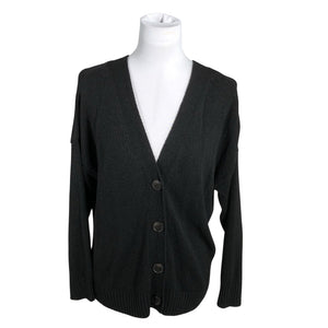Naisten Massimo Dutti - Neuletakki, koko 36 - Musta (1)