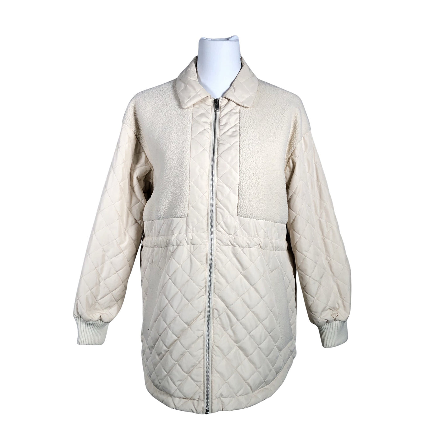 Naisten Selected - Tikkitakki, koko 36 - Beige (1)