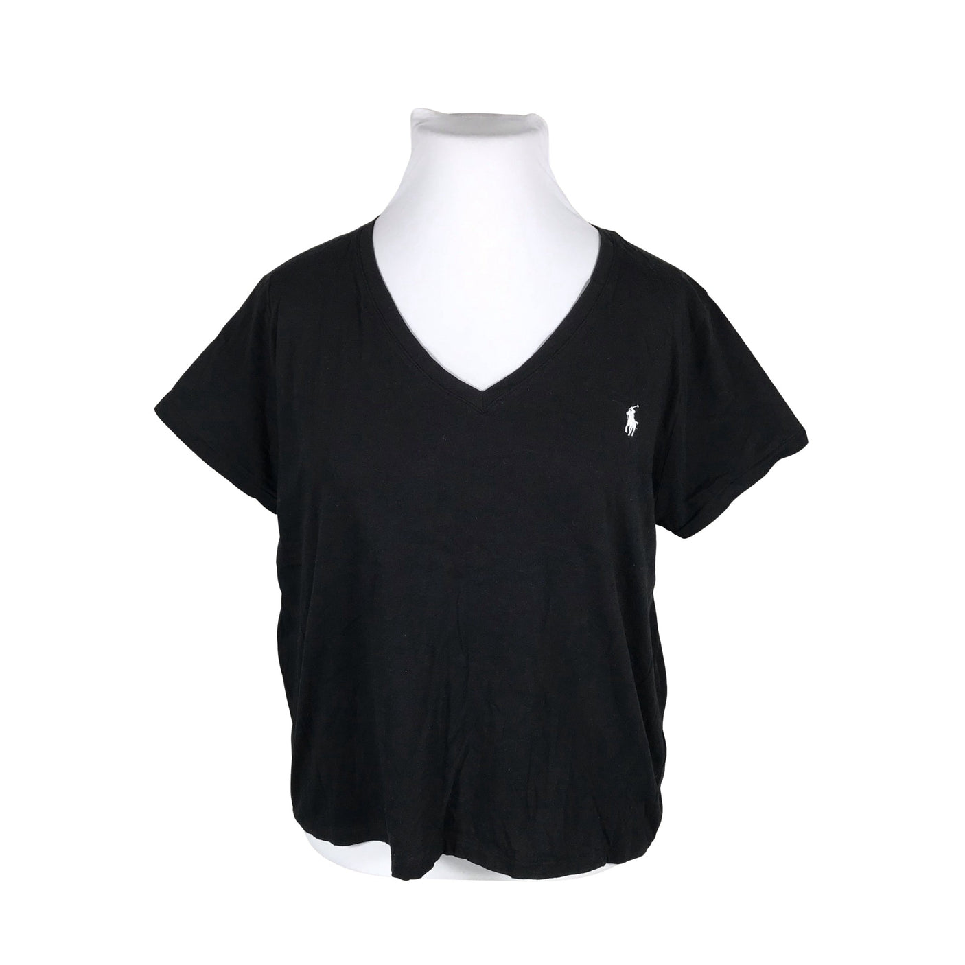 Naisten Polo Ralph Lauren - T-paita, koko 44 - Musta (1)