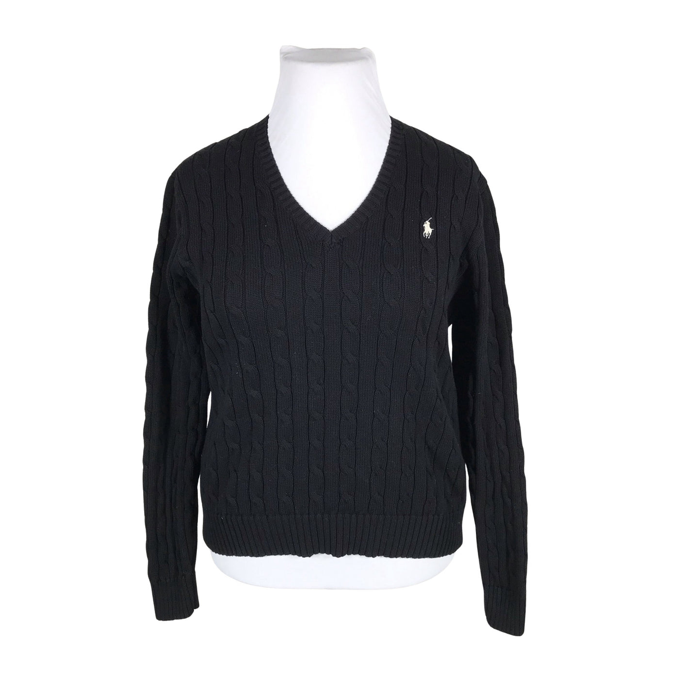 Naisten Polo Ralph Lauren - Neulepaita, koko 44 - Musta (1)