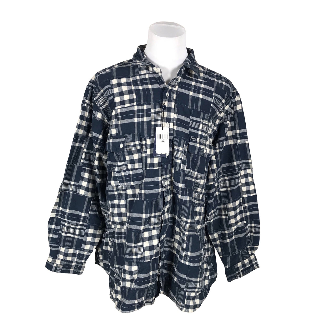 Miesten Polo Ralph Lauren - Kauluspaita, koko XXXL - Sininen (1)