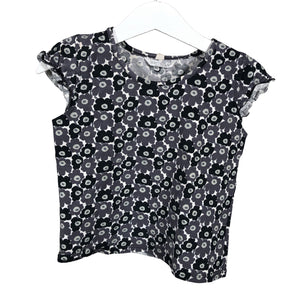 Tyttöjen Marimekko - T-paita, koko 86 - 92 - Harmaa (1)