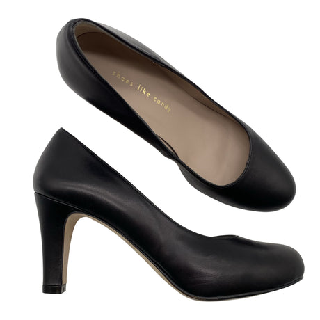 Naisten Shoes like candy - Korkokengät, koko 37 - Musta ()