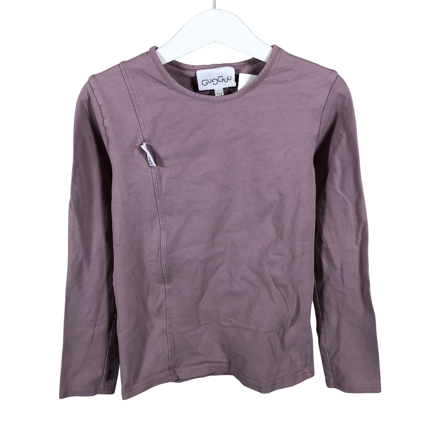 Tyttöjen Gugguu - Trikoopaita, koko 128 - 134 - Violetti (1)