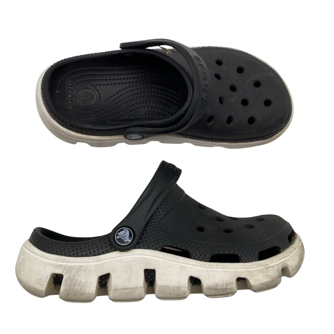 Unisex Crocs - Pistokkaat, koko 38 - Musta (1)