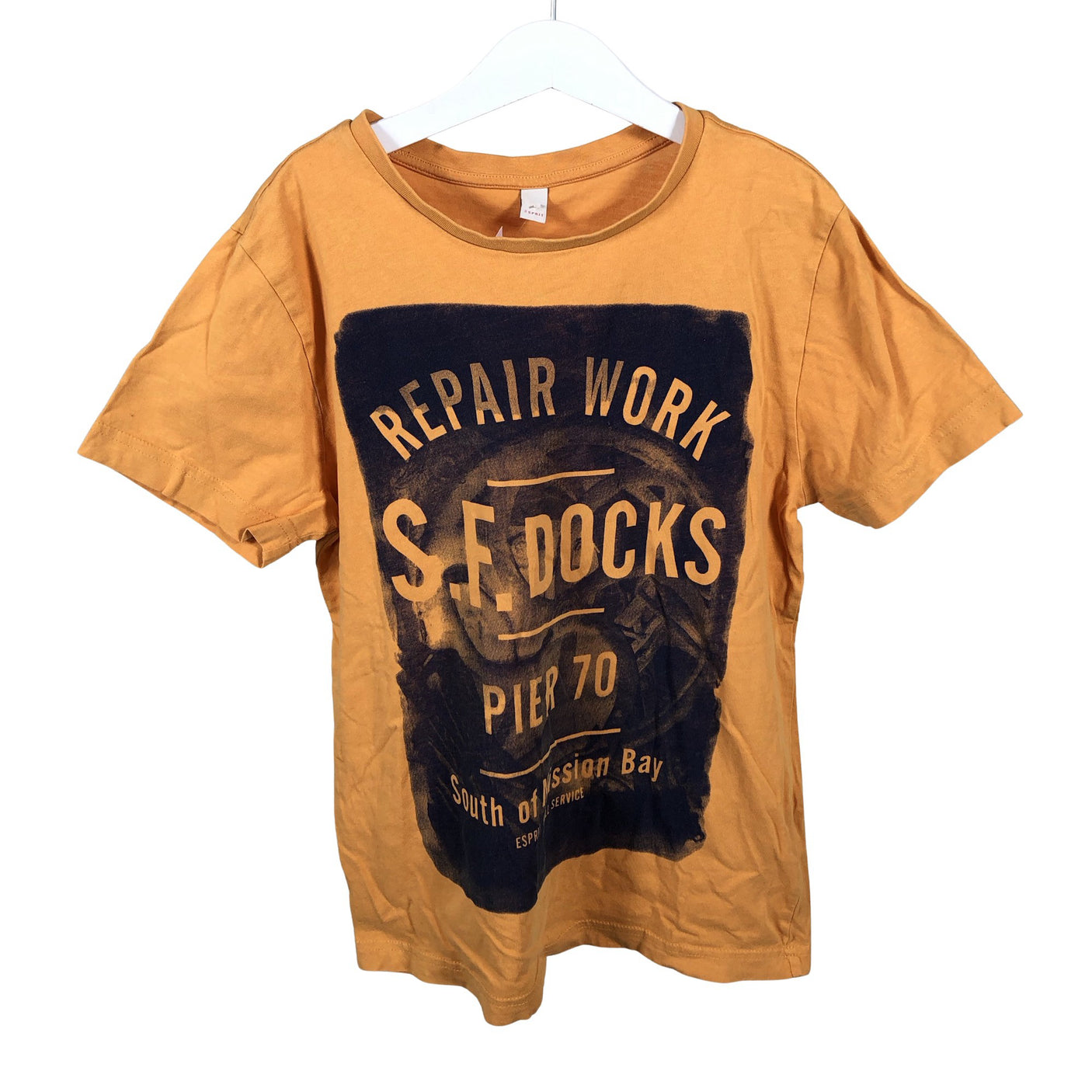 Poikien Esprit - T-paita, koko 152 - 158 - Oranssi (1)