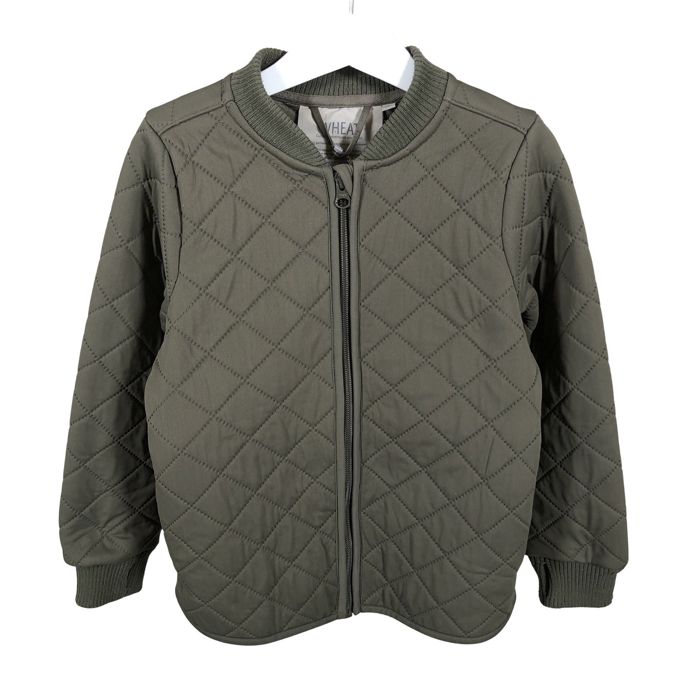 Unisex Wheat - Välikausitakki, koko 110 - 116 - Vihreä (1)