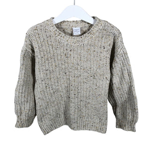 Unisex Lindex - Neulepaita, koko 110 - 116 - Beige (1)