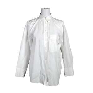 Naisten Massimo Dutti - Kauluspaita, koko 38 - Valkoinen (1)