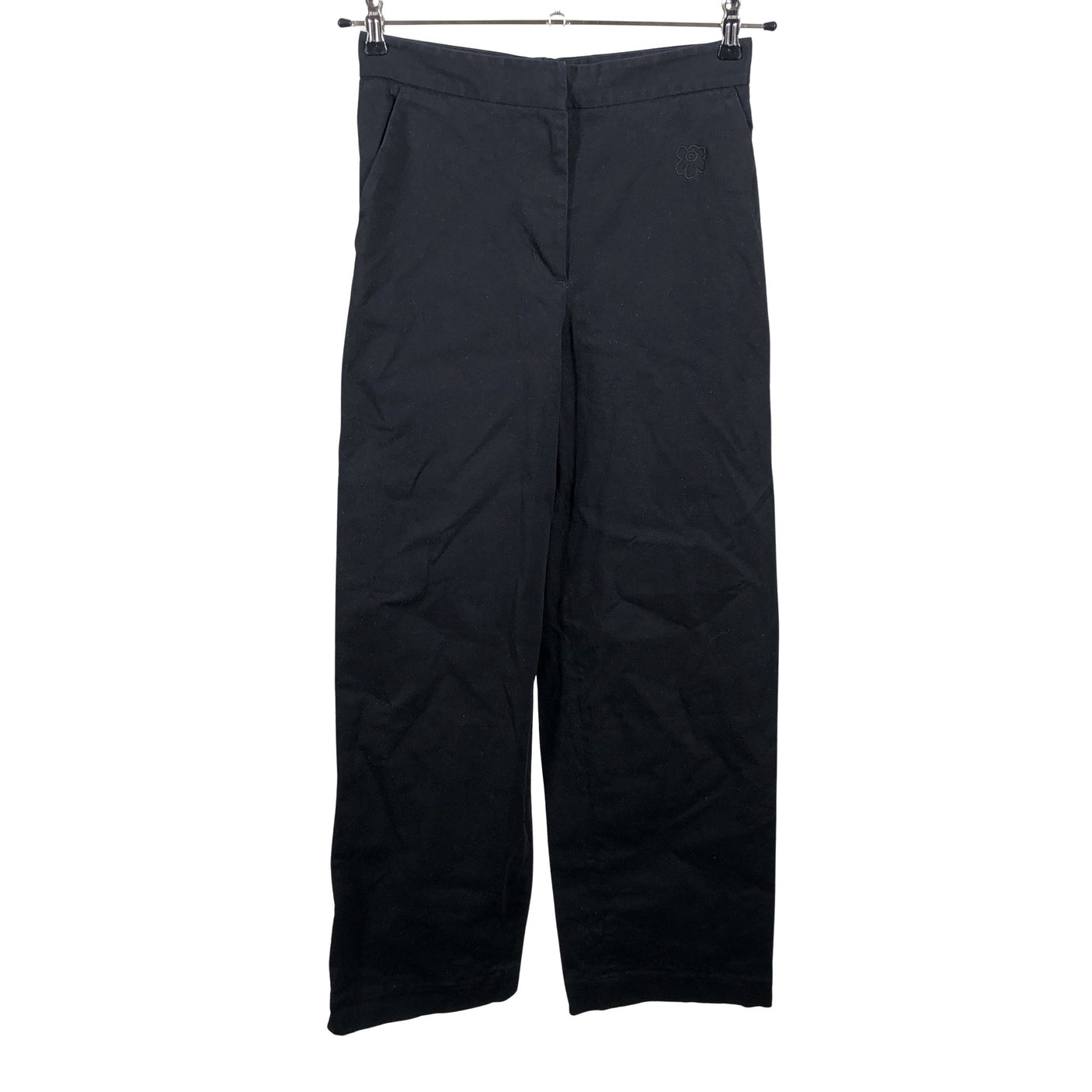 Naisten Marimekko - Kangashousut, koko 38 - Musta (1)
