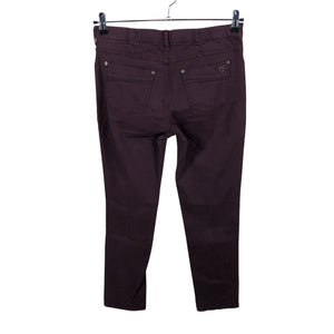 Naisten Super Stretch - Farkut, koko 38 - Violetti (2)
