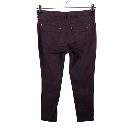 Naisten Super Stretch - Farkut, koko 38 - Violetti (2)