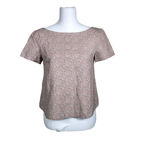 Naisten Handmade - Lyhythihainen pusero, koko 38 - Luonnonvalkoinen ()