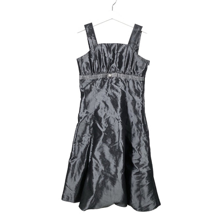 Tyttöjen Kinderit - Juhlamekko, koko 134 - 140 - Harmaa ()