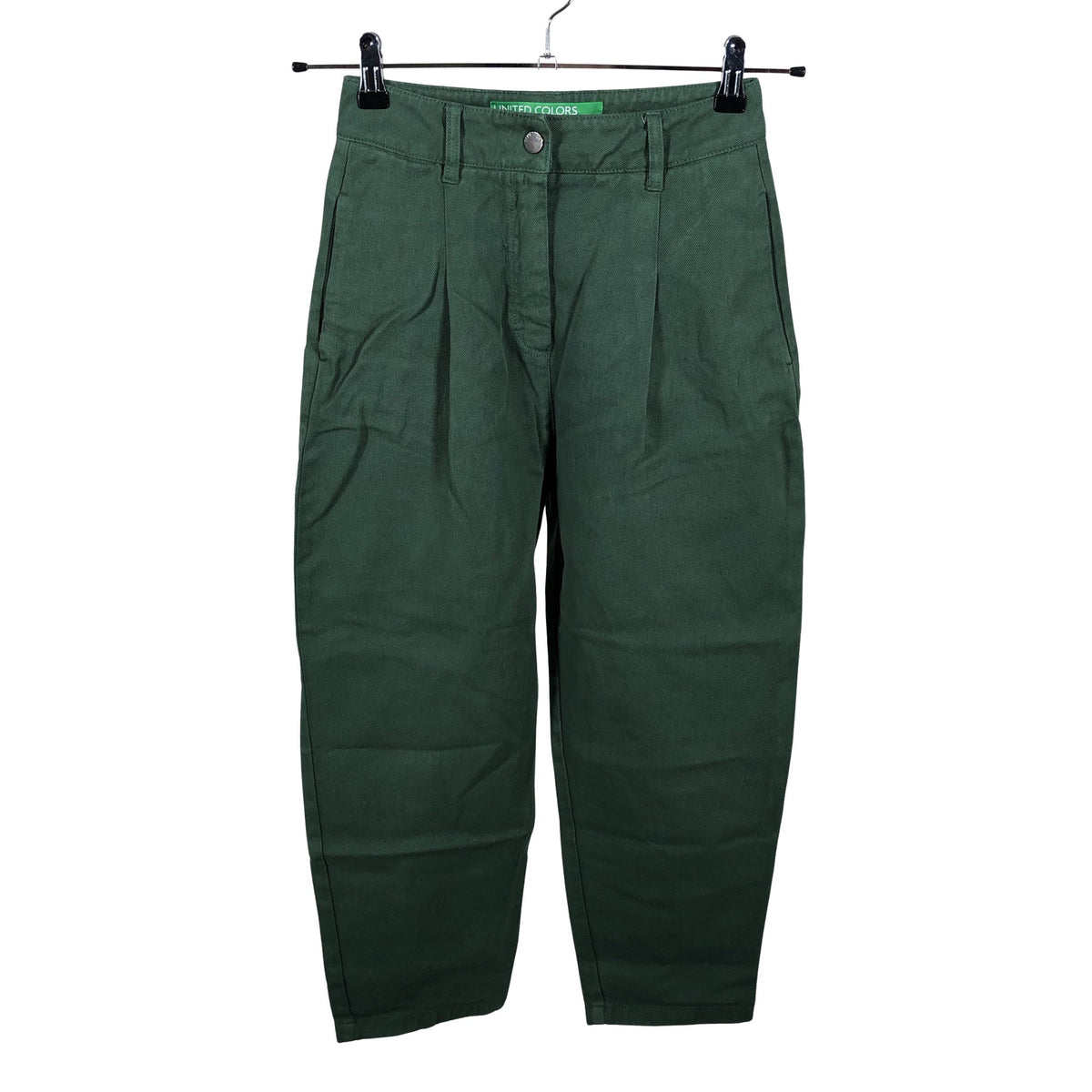 Naisten Benetton - Farkut, koko 32 - Vihreä (1)
