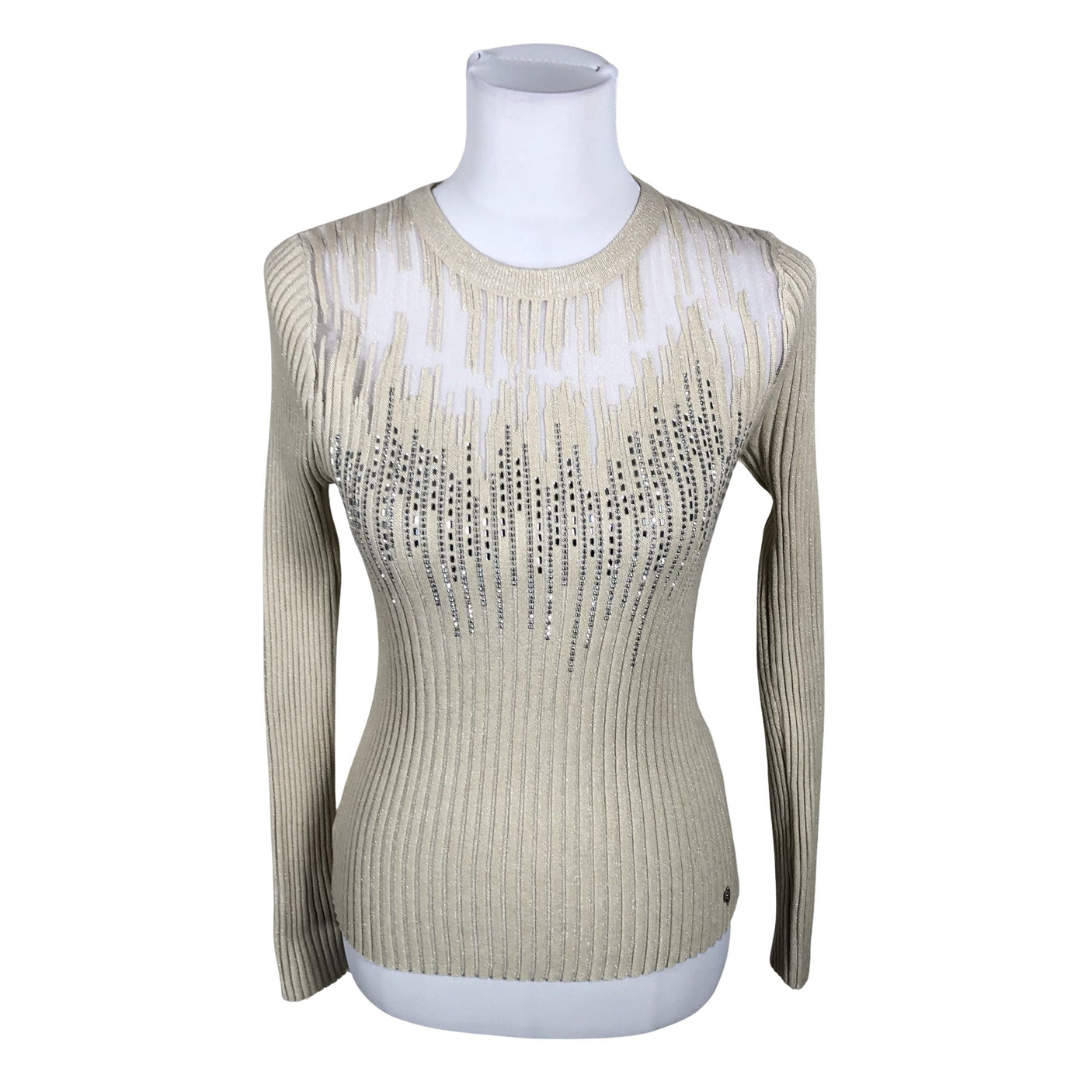 Naisten Guess - Neulepaita, koko 38 - Beige (1)