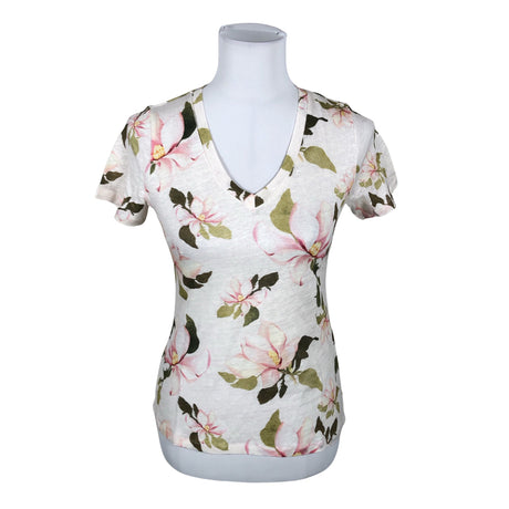 Naisten Stenströms - T-paita, koko 34 - Luonnonvalkoinen (2)