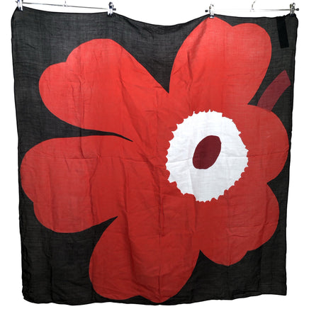 Naisten Marimekko - Huivi, koko Maxi - Musta (2)
