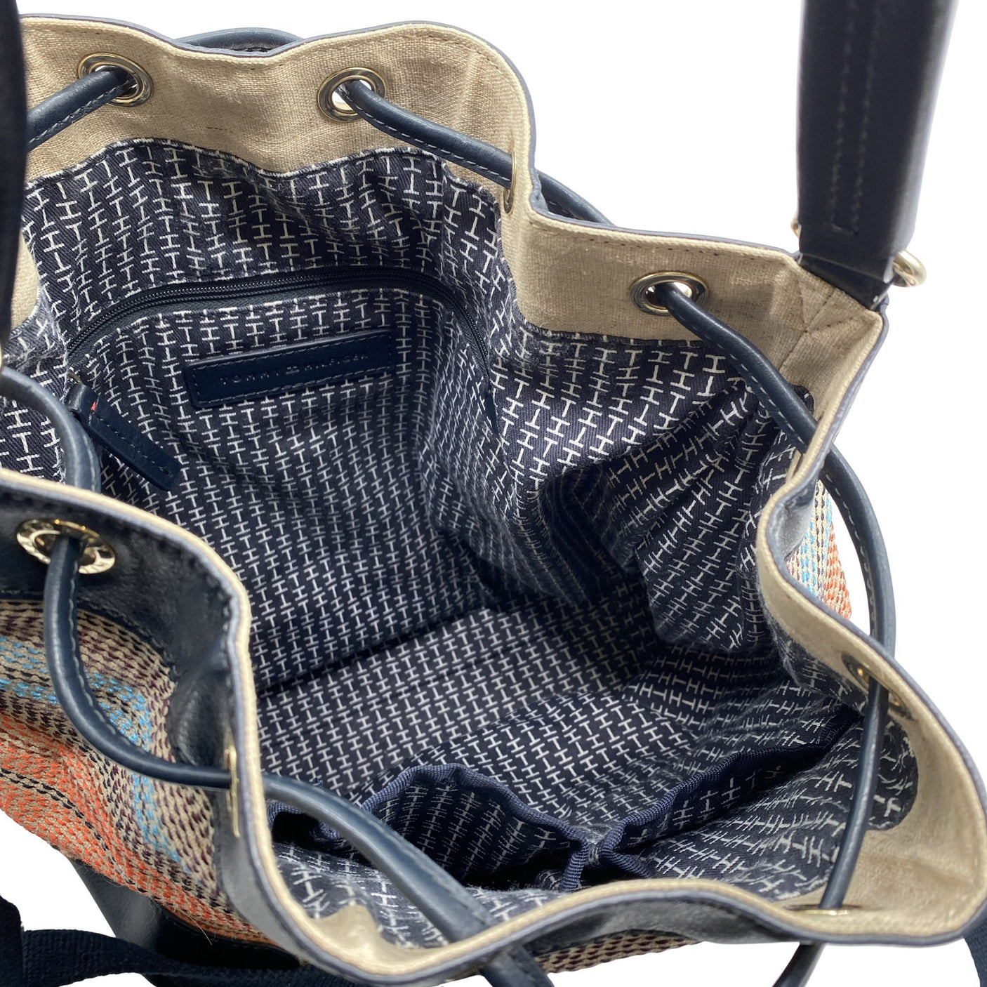 Naisten Tommy Hilfiger - Olkalaukku, koko Maxi - Sininen (2)