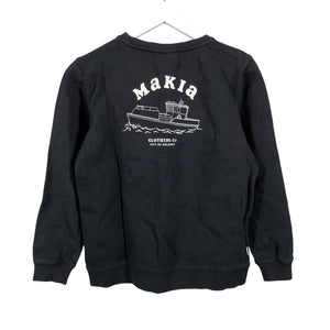 Unisex Makia - Collegepaita, koko 158 - 164 - Musta (2)