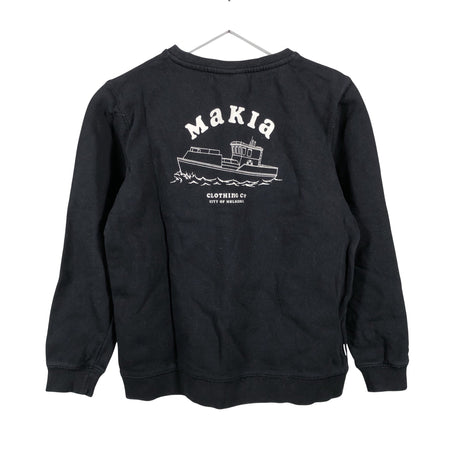 Unisex Makia - Collegepaita, koko 158 - 164 - Musta (2)