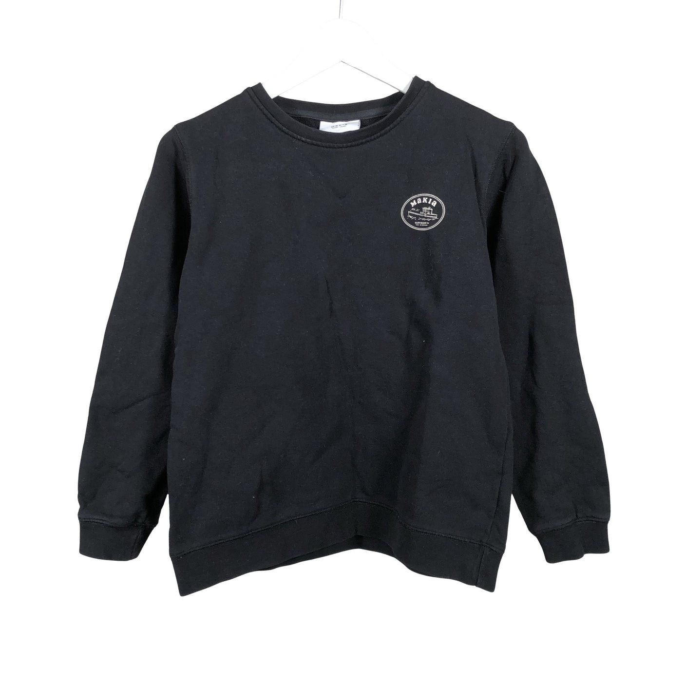 Unisex Makia - Collegepaita, koko 158 - 164 - Musta (1)