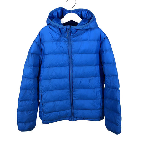 Unisex Uniqlo - Kevyttoppatakki, koko 146 - 152 - Sininen ()
