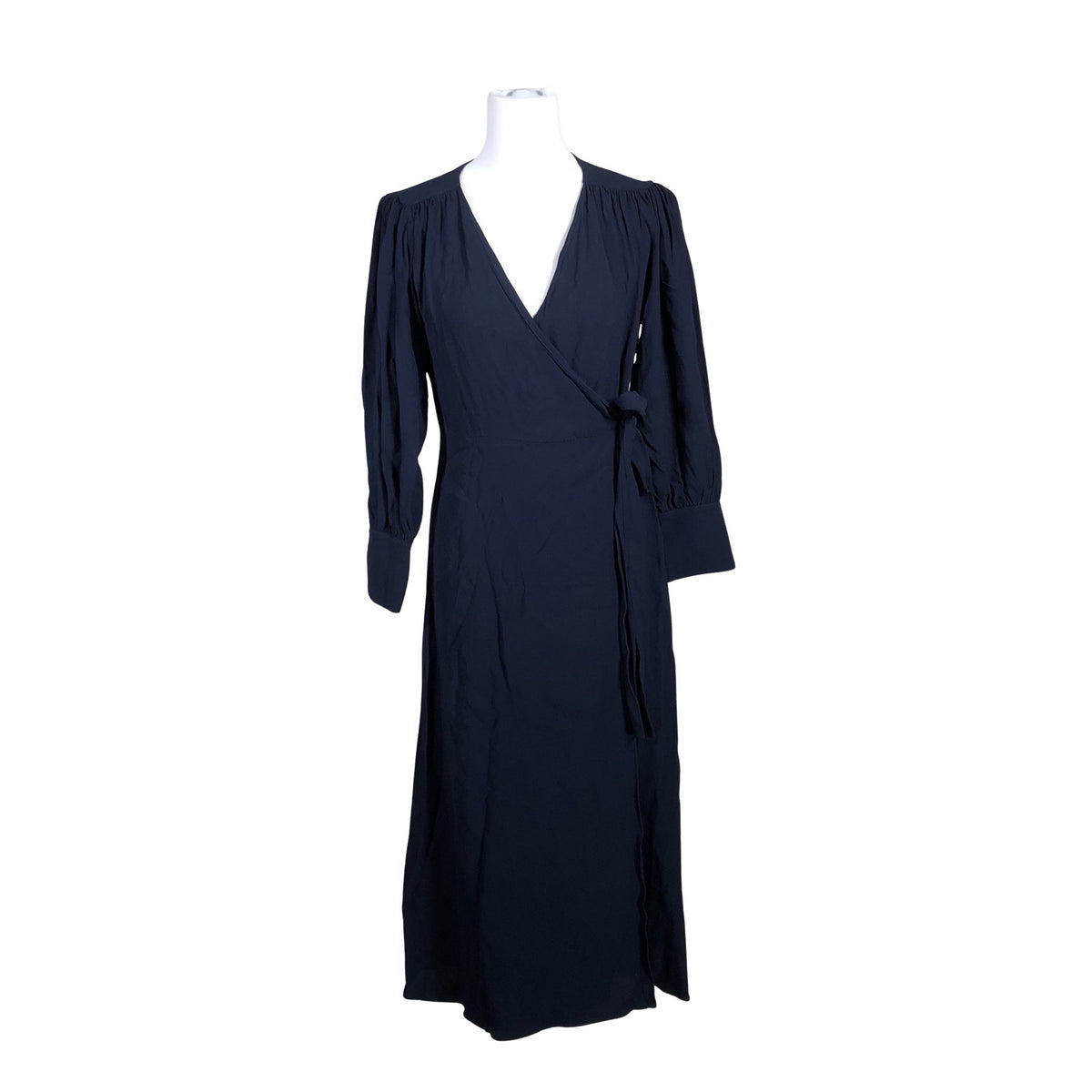 Naisten Massimo Dutti - Sifonkimekko, koko 40 - Sininen (1)