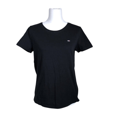 Naisten Tommy Jeans (Tommy Hilfiger) - T-paita, koko 38 - Musta ()