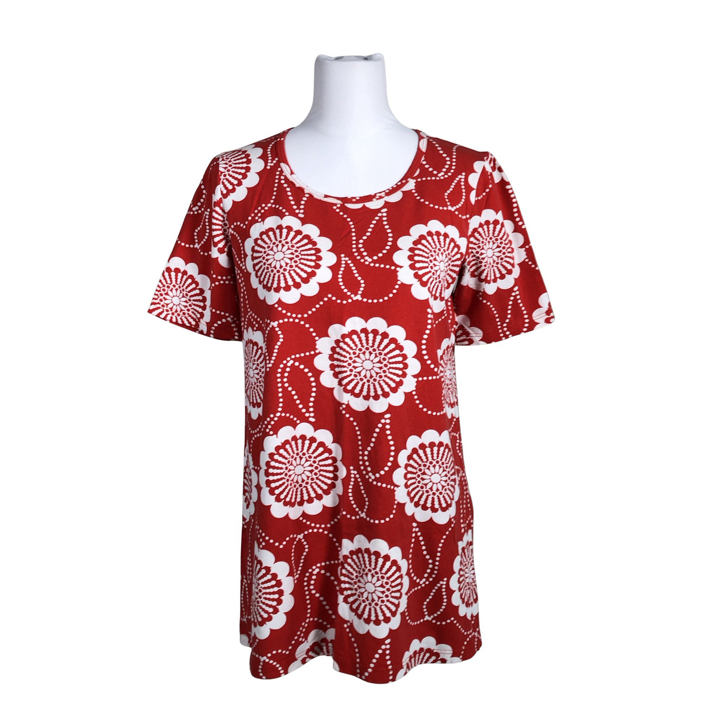 Naisten Nanso - Trikootunika, koko 38 - Punainen (1)