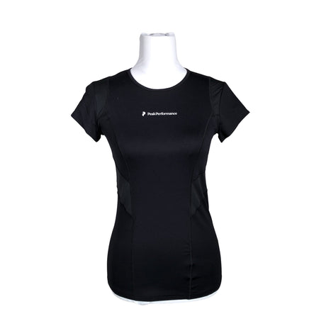 Naisten Peak Performance - Urheilupaita, lyhyet hihat, koko 36 - Musta ()