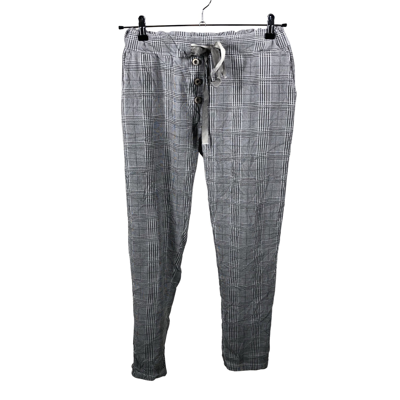 Naisten Perfect Jeans - Kangashousut, koko 38 - Harmaa (1)