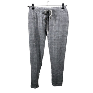 Naisten Perfect Jeans - Kangashousut, koko 38 - Harmaa (1)