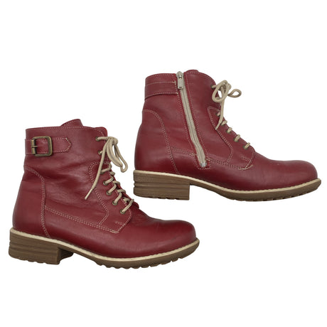 Naisten Janita - Talvikengät, koko 38 - Punainen ()