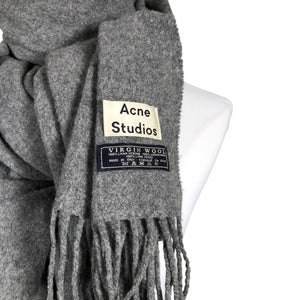 Naisten Acne Studios - Kaulaliina, koko Ei kokoa - Harmaa (2)