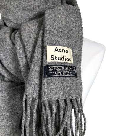 Naisten Acne Studios - Kaulaliina, koko Ei kokoa - Harmaa (2)