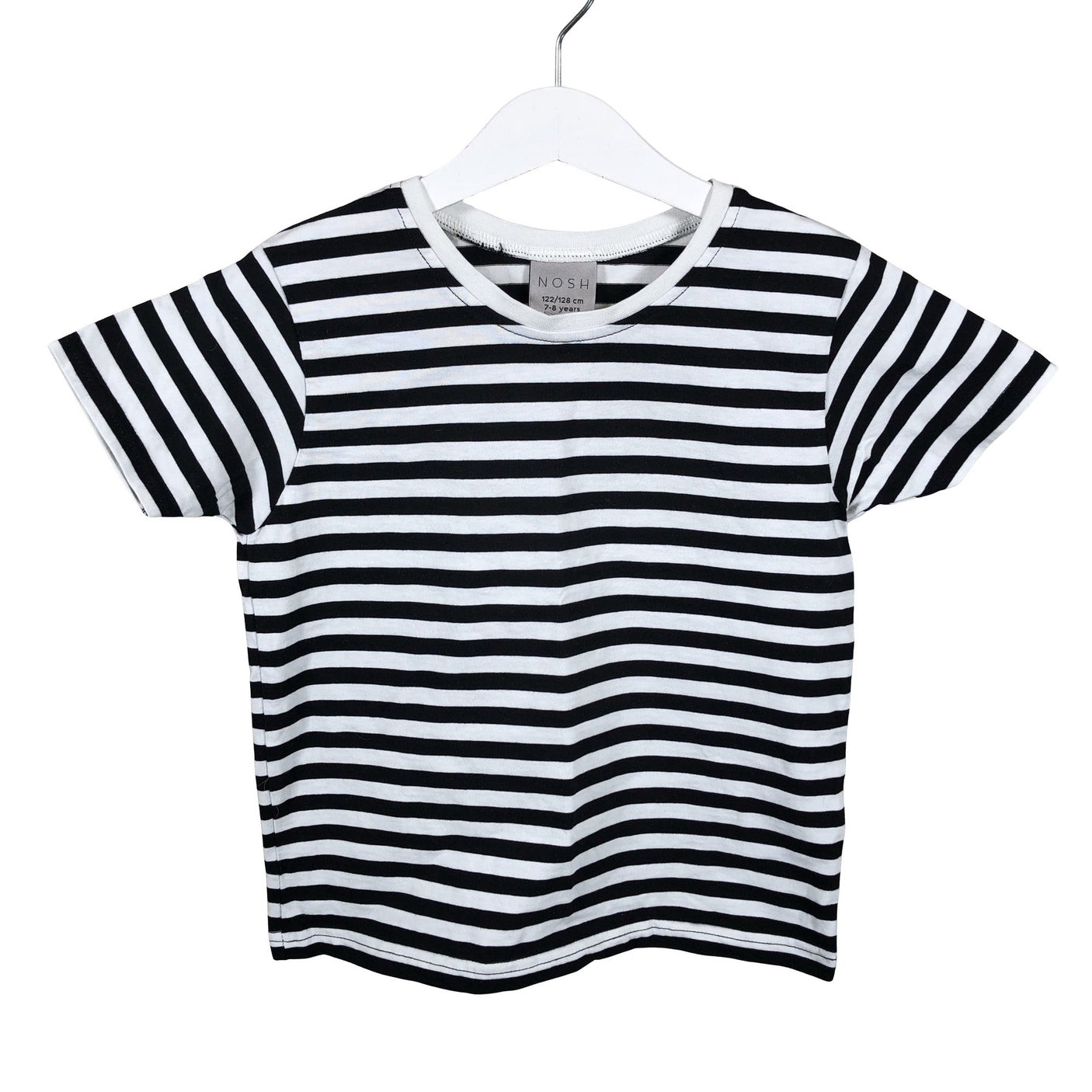 Unisex NOSH - T-paita, koko 122 - 128 - Musta (1)