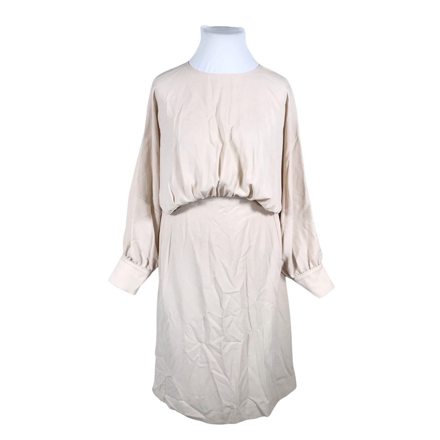 Naisten COS - Sifonkimekko, koko 42 - Beige (1)