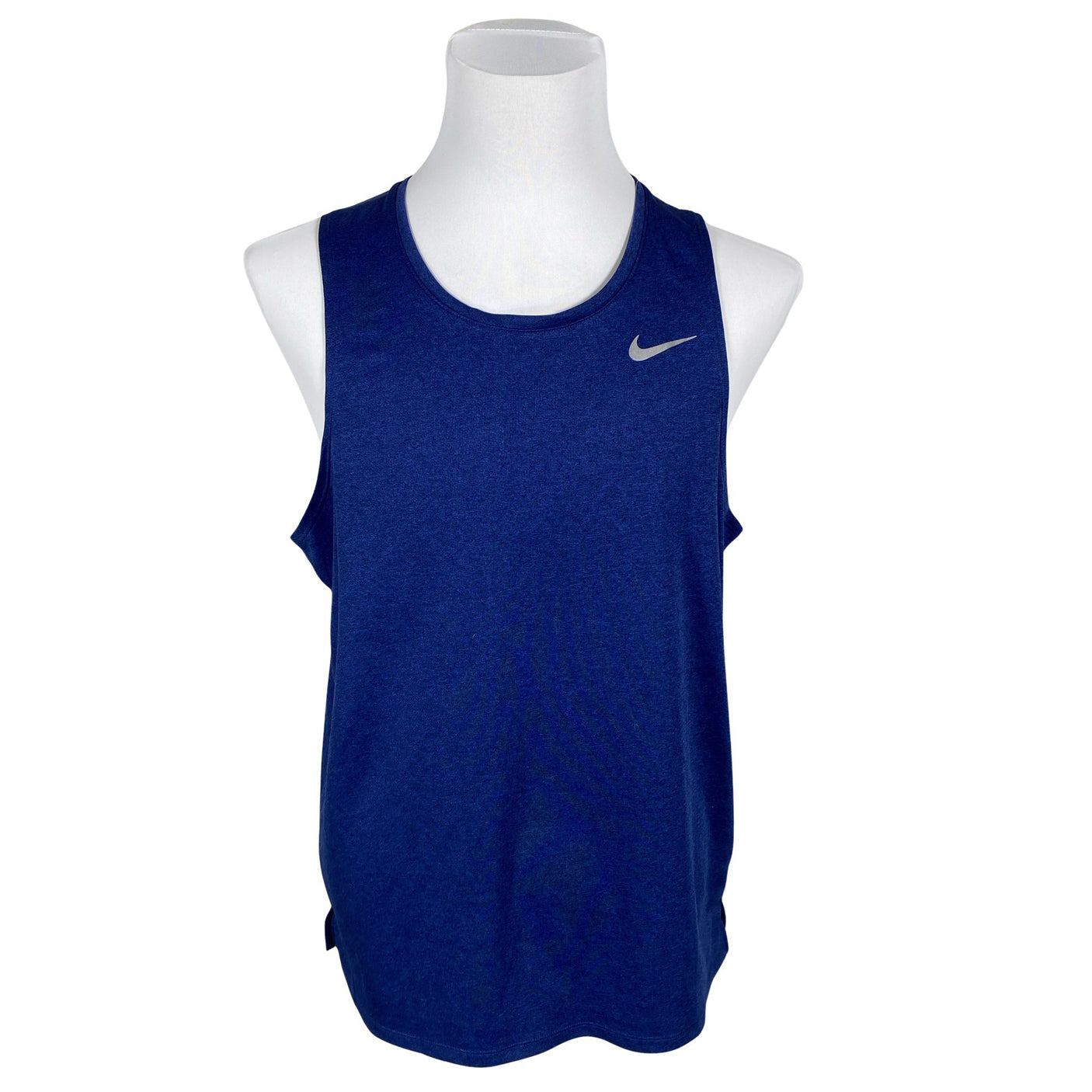 Miesten Nike - Hihaton urheilupaita, koko L - Sininen (1)