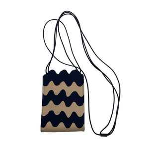 Naisten Marimekko - Olkalaukku, koko Mini - Sininen (1)
