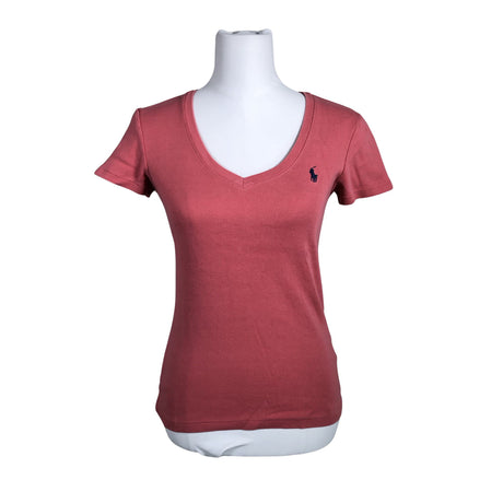 Naisten Ralph Lauren Sport - T-paita, koko 38 - Vaaleanpunainen ()