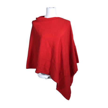 Naisten Nanso - Poncho, koko Ei kokoa - Punainen ()