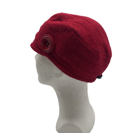 Naisten Personal Design Hat - Hattu, koko 56 - 58 cm - Punainen (2)