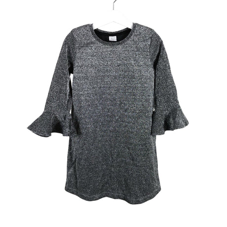 Tyttöjen Lindex - Juhlamekko, koko 122 - 128 - Hopea ()