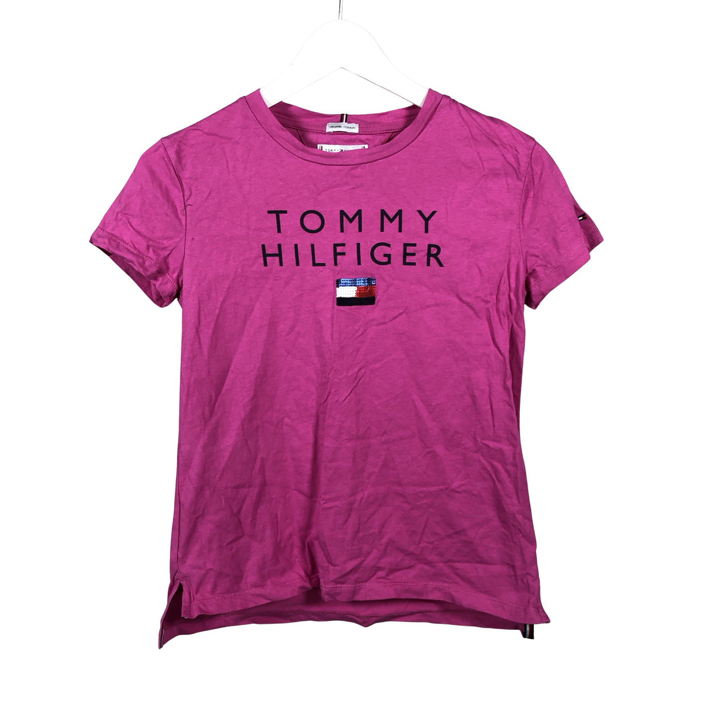 Tyttöjen Tommy Hilfiger - T-paita, koko 158 - 164 - Violetti (1)