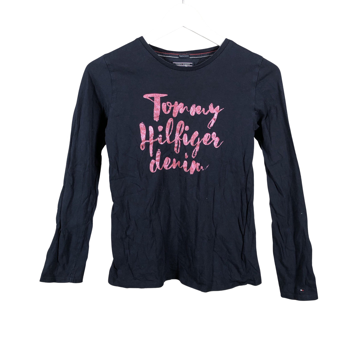 Tyttöjen Tommy Hilfiger - Trikoopaita, koko 158 - 164 - Sininen (1)