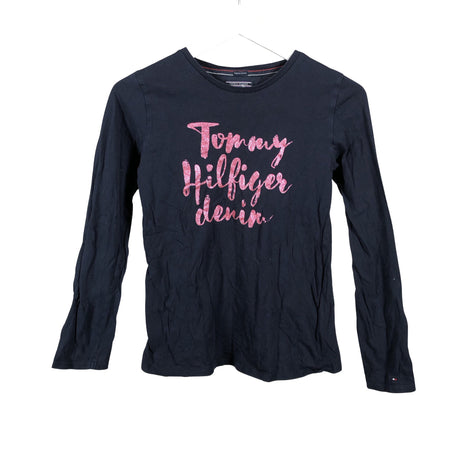 Tyttöjen Tommy Hilfiger - Trikoopaita, koko 158 - 164 - Sininen ()