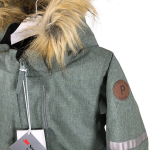 Unisex Polarn O. Pyret - Toppahaalari, koko 98 - 104 - Vihreä (3)