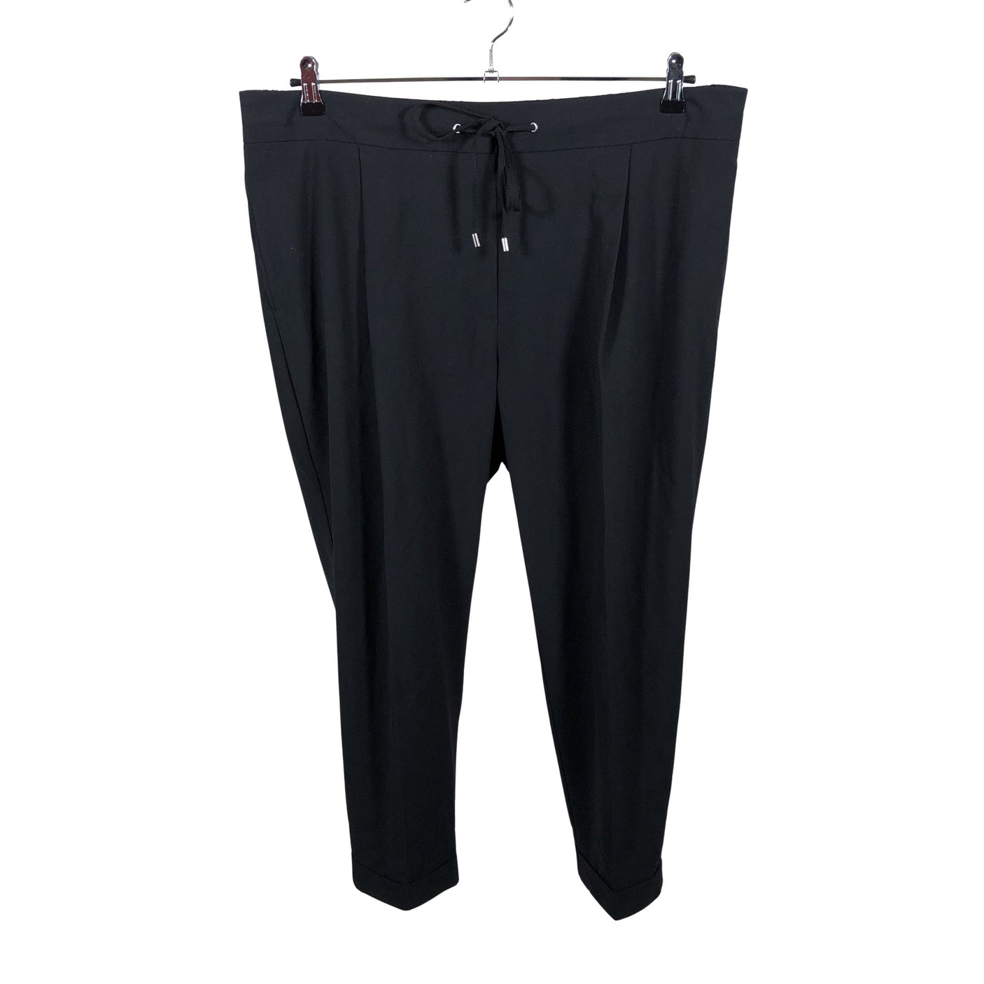 Naisten Marks&Spencer - Kangashousut, koko 48 - Musta (1)