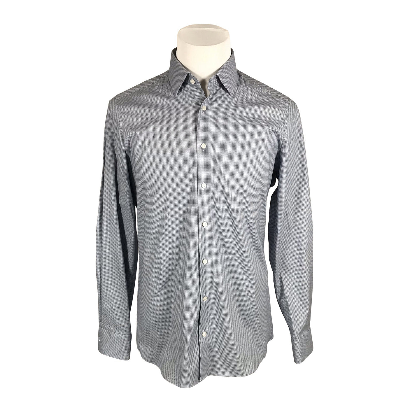 Miesten Olymp - Kauluspaita, koko L - Sininen (1)